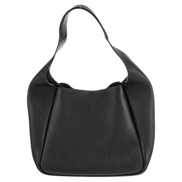 Prada | Leather Dynamique Handle Bag - Black - Picture 3 of 5